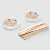 Éventail Citation Memorial Classic Élégant Chic Photo Keeps (Non-assemblé)