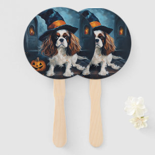 Éventail Citrouilles Halloween Épouvantables Cavalier King