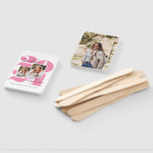 Éventail Classe Année 3 - Collage de photos Hot Pink Gradua (Non-assemblé)