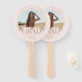 Éventail Classe moderne de 2025 - Diplôme Photo (Devant et derrière)