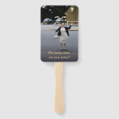 Éventail Classic Elegant Floral Aquarelle Parti de retraite (Dos)