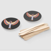 Éventail Cléopâtre. (Non-assemblé)
