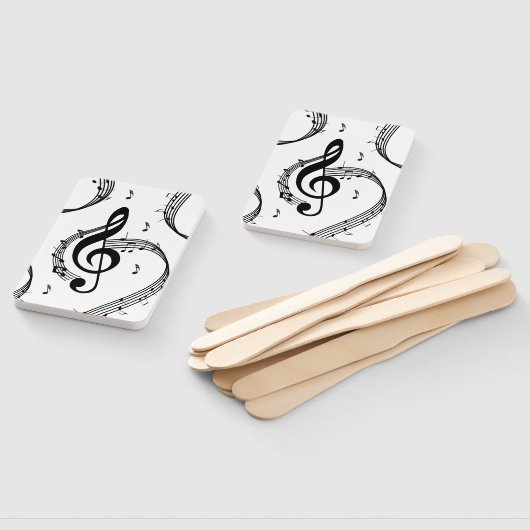 Éventail Climactic G Clef (Non-assemblé)