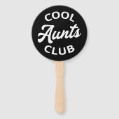 Éventail Club des Aunts cool I (Dos)
