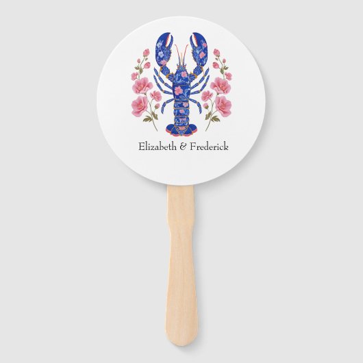 Éventail Coastal Nautical Beach Wedding Program (Devant)