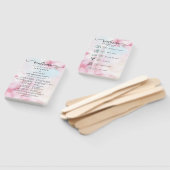 Éventail Cocktail Itinéraire mariage - Mariage Icon Bienven (Non-assemblé)