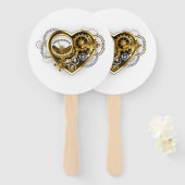 Éventail Coeur vapeur avec un manomètre (Devant et derrière)