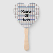 Éventail Coeurs D'Amour (Devant)