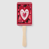 Éventail Coleus Gros plan avec John 3:16 (Dos)