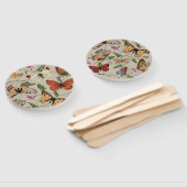 Éventail Collection de la papillon Moth Nature Dessin (Non-assemblé)