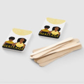 Éventail Colliers tribaux de femmes noires Patrimoine AFRIC (Non-assemblé)