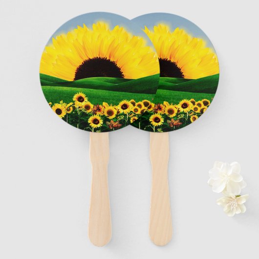 ÉVENTAIL COLLINE DU SOL (Devant et derrière)