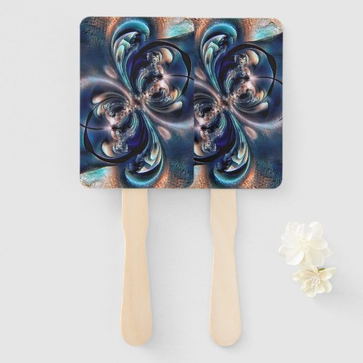 Éventail Conception (Devant et derrière)