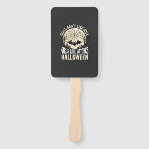 Éventail Conception de chauve-souris Halloween pour filles