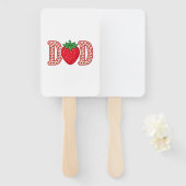 Éventail Conception de chemise vectorielle lettrage fraise (Devant et derrière)