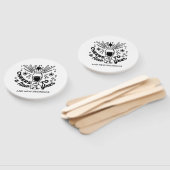 Éventail Conception de la fête du Nouvel An (Non-assemblé)