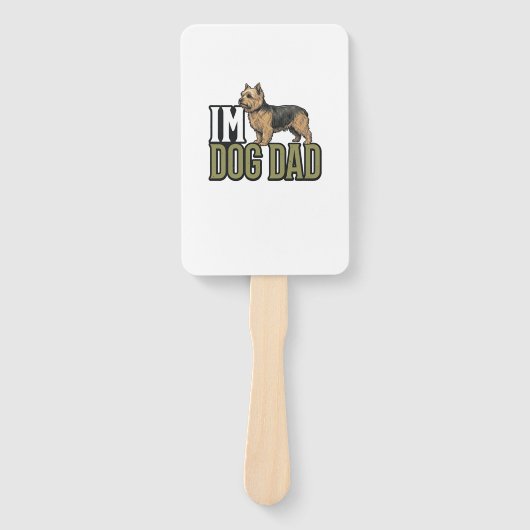 Éventail Conception de t-shirt avec gravure de terrier pour (Devant)