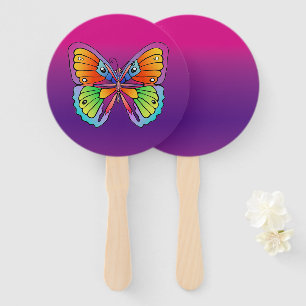 Éventail Conception papillon