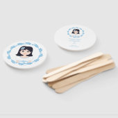 Éventail Conception Romantique Première Communion Enfant (Non-assemblé)