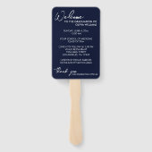 Éventail Congrats de fin d'études Médicale moderne Photo (Dos)