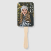 Éventail Congrats de fin d'études Médicale moderne Photo (Devant)