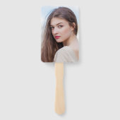 Éventail Couleur Personnalisée Script Petit Mais Fierce Sha (Dos)