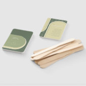 Éventail Couleur Tons Mariage ou Programme Vert ID901 (Non-assemblé)