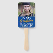 Éventail Couleurs de l'école de photographie moderne 2025 (Dos)