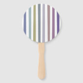 Éventail Couleurs tendances Fête de bébé garçon (Dos)