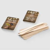 Éventail Cowboy Boots Sunflower Western Wedding Programmes (Non-assemblé)