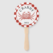 Éventail Crabe ou eau de mer (Dos)