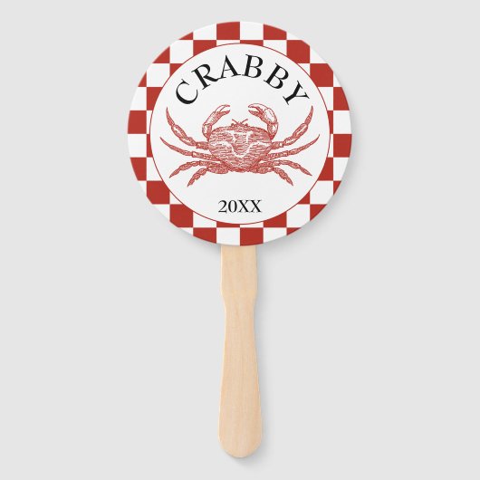 Éventail Crabe ou eau de mer (Devant)