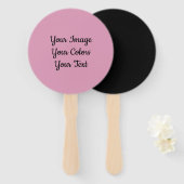 Éventail Create Your Own (Devant et derrière)