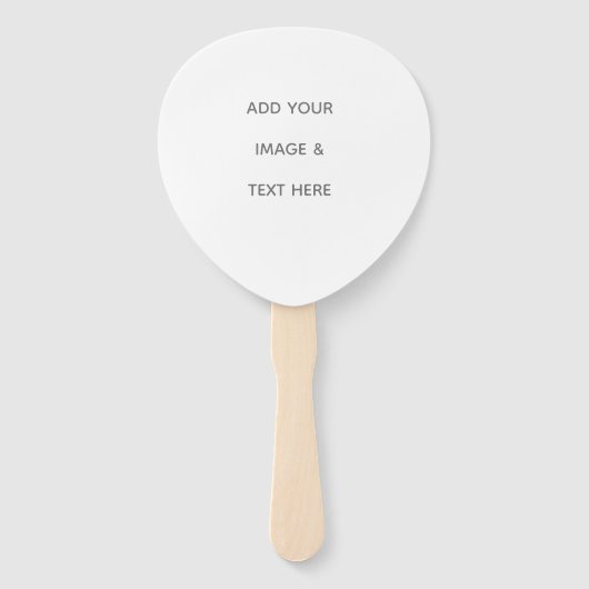 Éventail Create Your Own white (Devant)