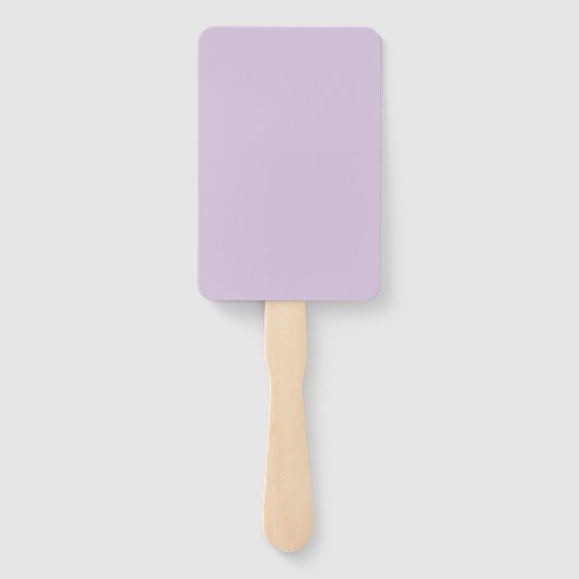 Éventail Créer un code QR | Violet lavande pâle (Dos)