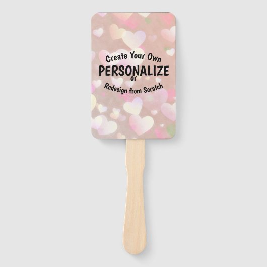 Éventail Créez votre propre (Devant)