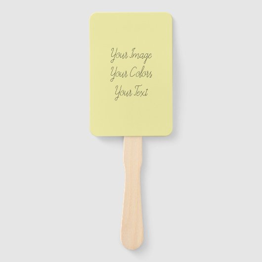 Éventail Créez votre propre (Devant)