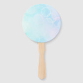 Éventail Créez votre propre conception/logo personnalisé (Dos)