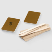 Éventail Créez Votre Propre Marron (Non-assemblé)