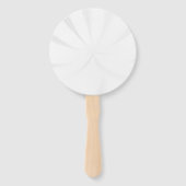 Éventail Créez votre propre personnalisation (Dos)