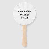 Éventail Créez votre propre personnalisation (Devant)