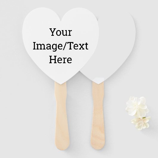 Éventail Créez votre propre ventilateur à main (Devant et derrière)