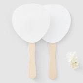 Éventail Créez votre  set d'eventails (Devant et derrière)