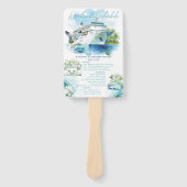 Éventail Croisière Bachelorette Party Week-end Itinéraire P (Devant)