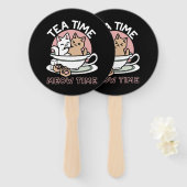 Éventail Cuddin en coupe - Tea Time adorable (Devant et derrière)