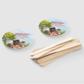 Éventail Cuisine de réunion familiale dans le parc Ensemble (Non-assemblé)