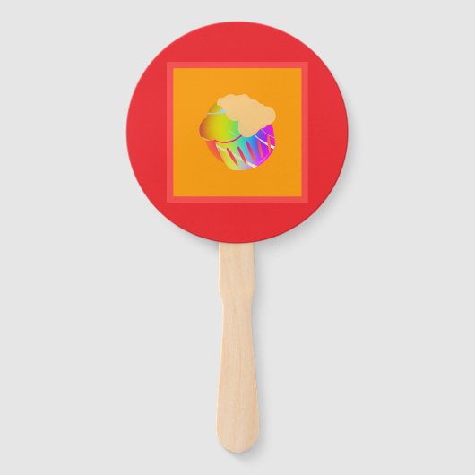 Éventail Cupcake (Dos)