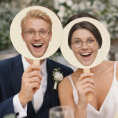 Éventail Custom Face Him or Her Game Paddles 