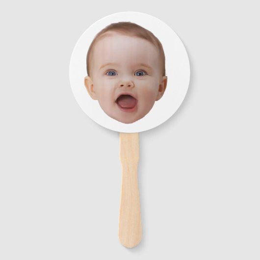 Éventail Custom Photo, Custom Photo Face (Dos)