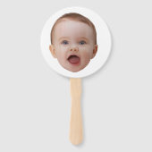 Éventail Custom Photo, Custom Photo Face (Devant)